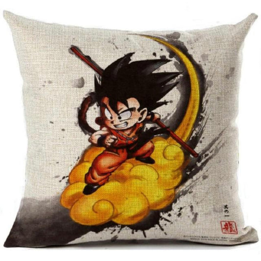 Goku on Flying Nimbus Pillowcase