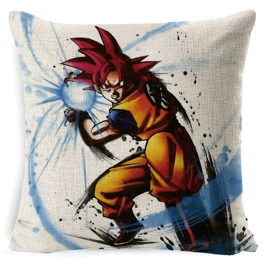 Super Saiyan God Goku Pillowcase